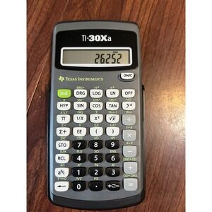 Texas Instruments TI-30Xa Scientific Calculator With Cover‎ Tested/Works